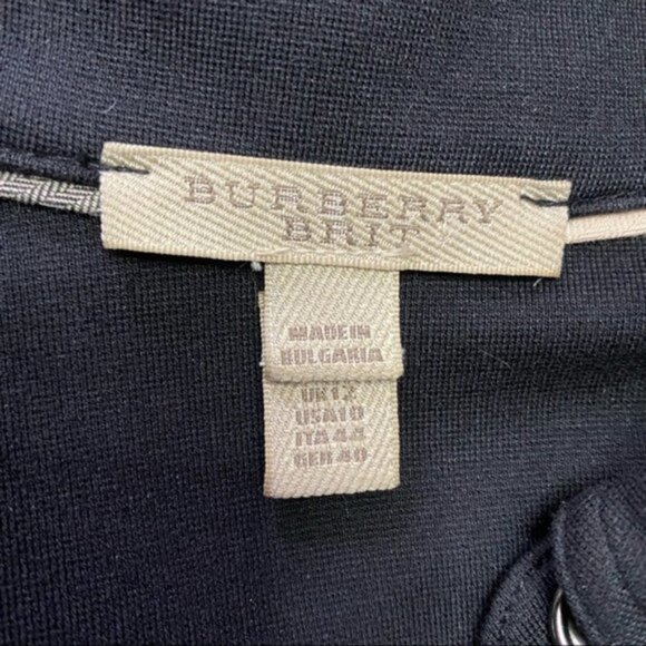 Burberry Brit Dress Mock Neck‎ Knee Length Size 10 - Picture 4 of 5